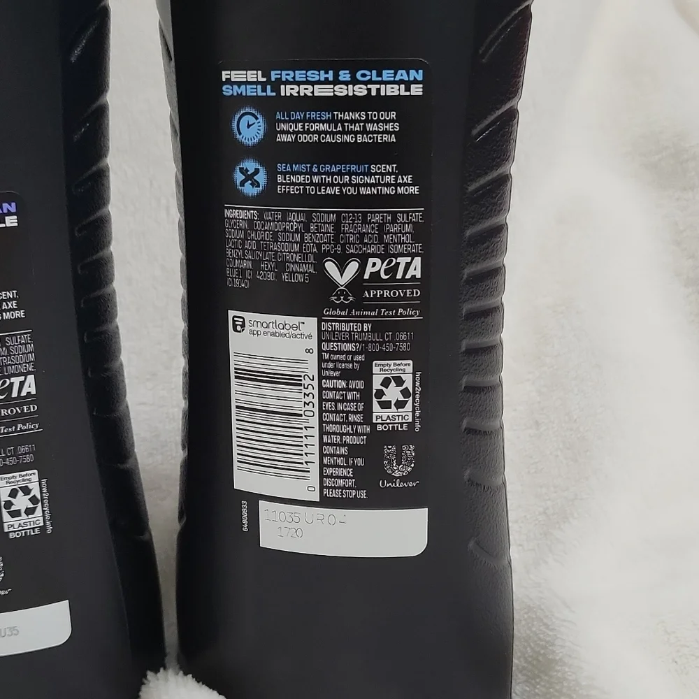 Axe Body Wash Set - Cool Ocean and Phoenix